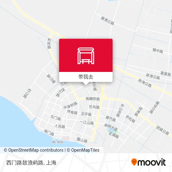 西门路鼓浪屿路地图