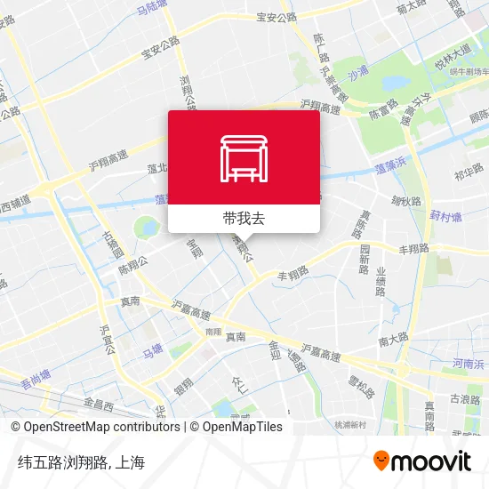 纬五路浏翔路地图