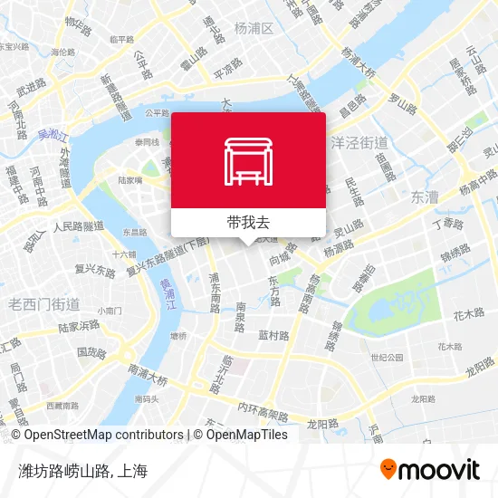 潍坊路崂山路地图