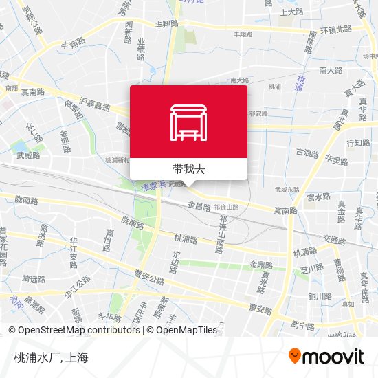 桃浦水厂地图