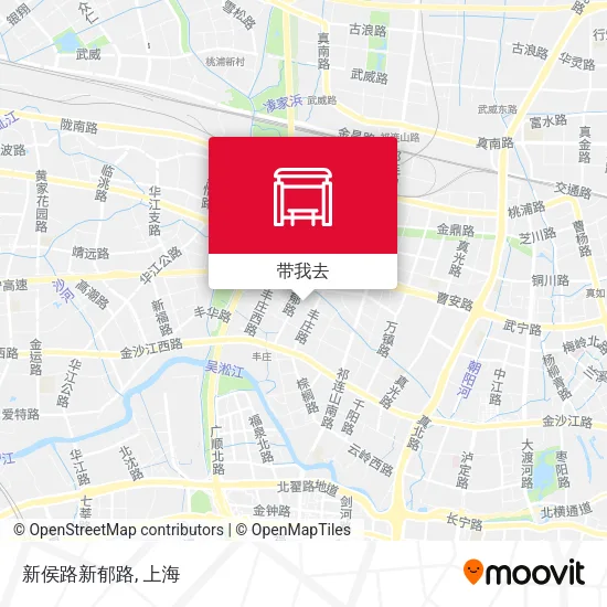 新侯路新郁路地图
