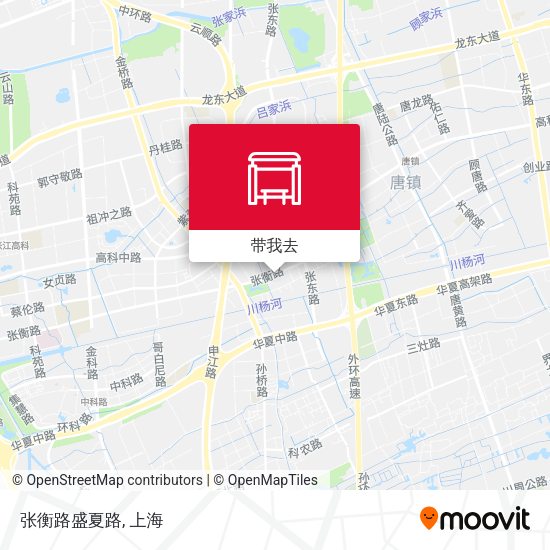 张衡路盛夏路地图