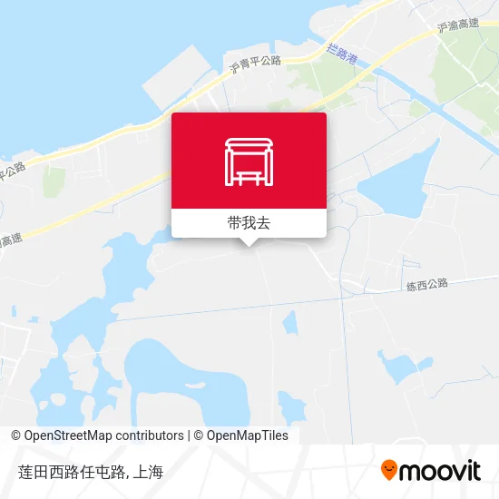 莲田西路任屯路地图