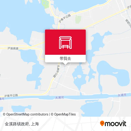 金溪路镇政府地图