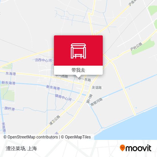 漕泾菜场地图