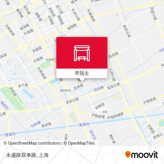 永盛路双单路地图