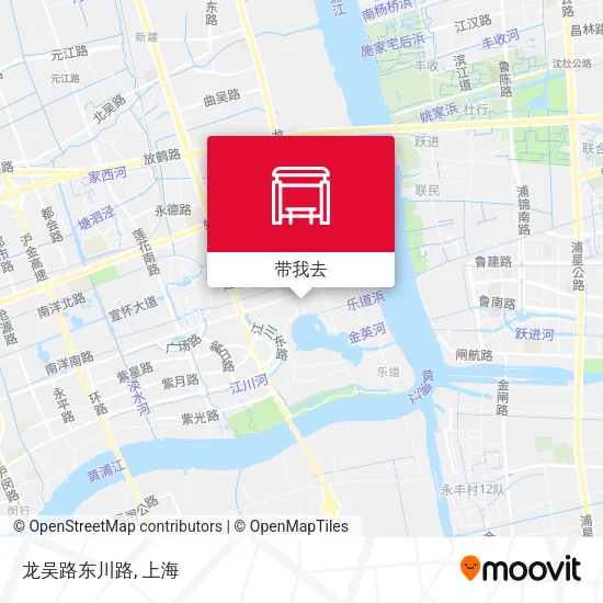 龙吴路东川路地图