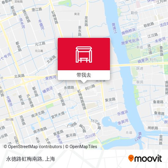 永德路虹梅南路地图
