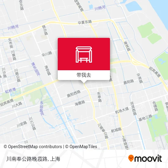 川南奉公路晚霞路地图