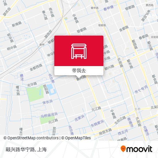 颛兴路华宁路地图