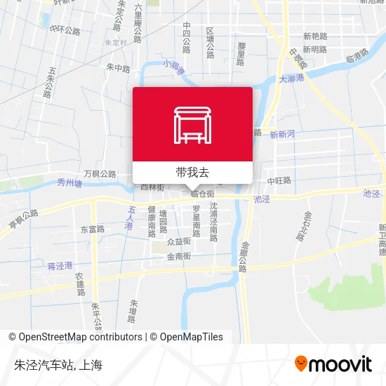 朱泾汽车站地图