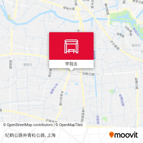 纪鹤公路外青松公路地图