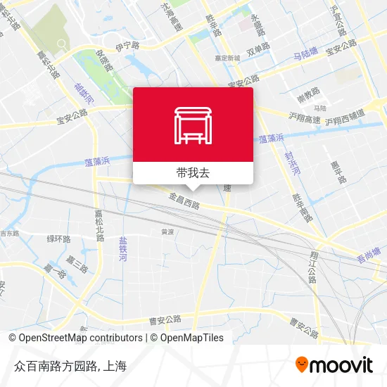 众百南路方园路地图