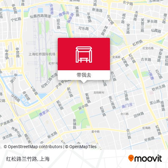 红松路兰竹路地图