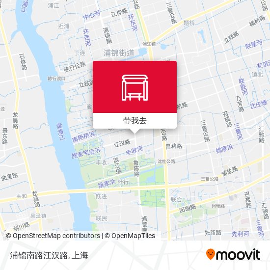 浦锦南路江汉路地图