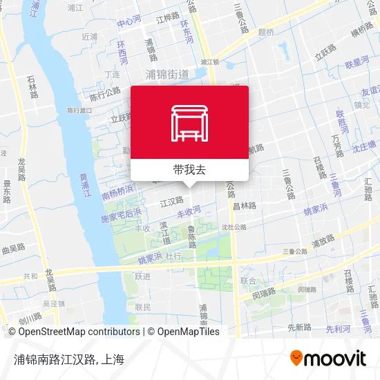 浦锦南路江汉路地图