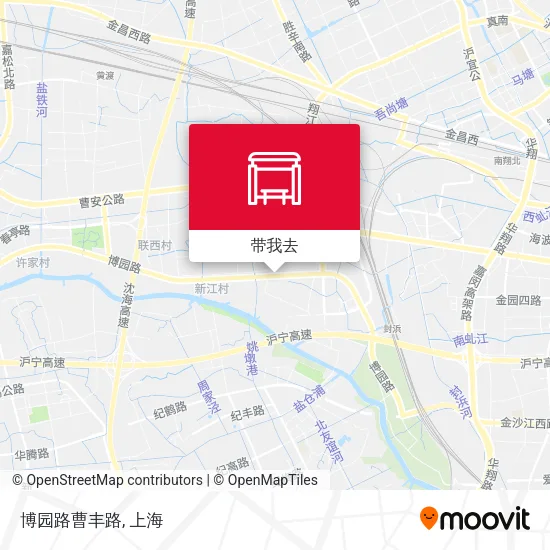 博园路曹丰路地图