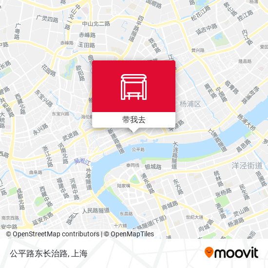 公平路东长治路地图
