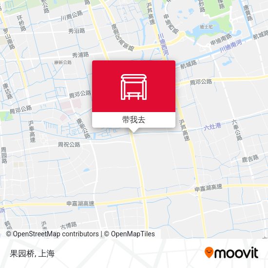 果园桥地图