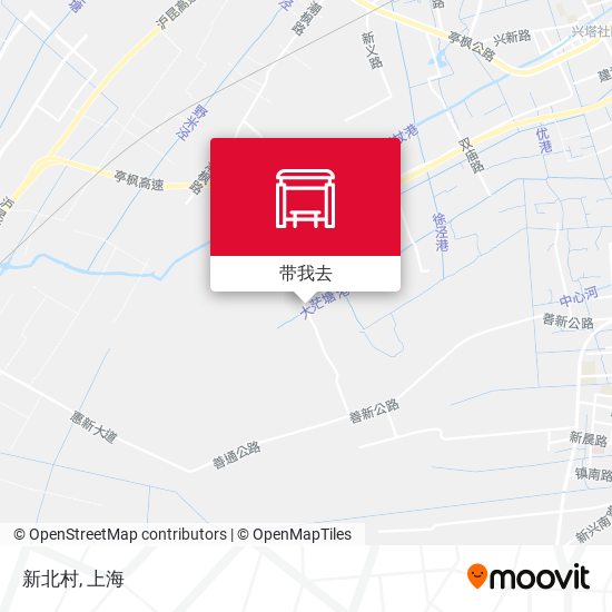 新北村地图