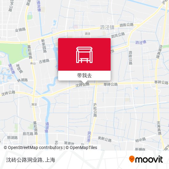 沈砖公路洞业路地图