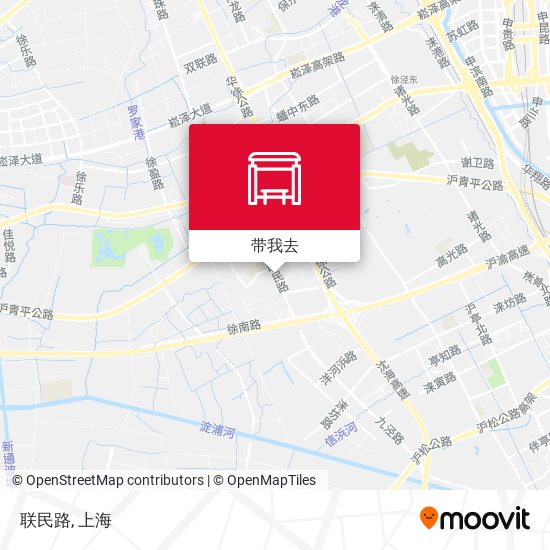 联民路地图