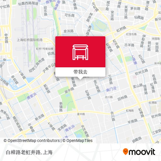 白樟路老虹井路地图
