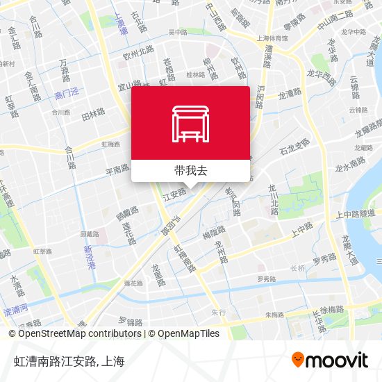 虹漕南路江安路地图