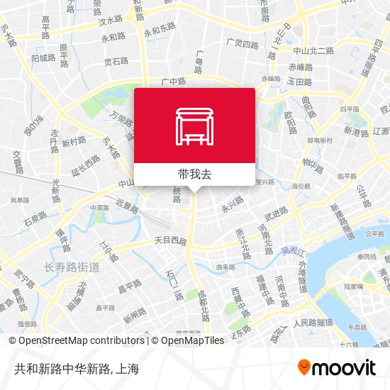 共和新路中华新路地图