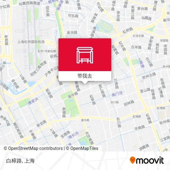 白樟路地图