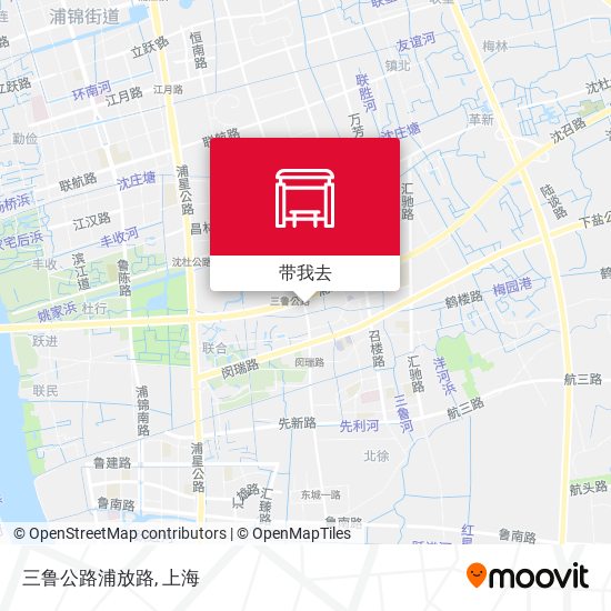 三鲁公路浦放路地图
