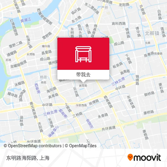 东明路海阳路地图