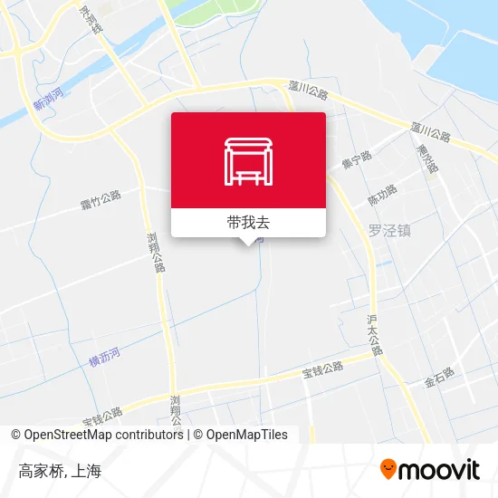 高家桥地图