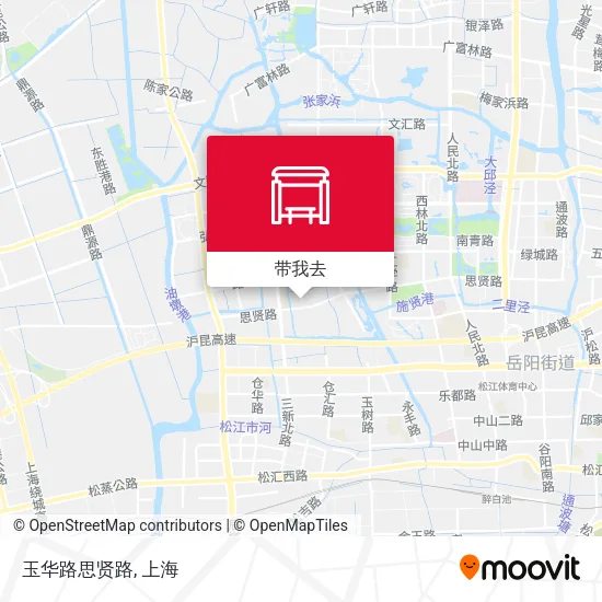 玉华路思贤路地图