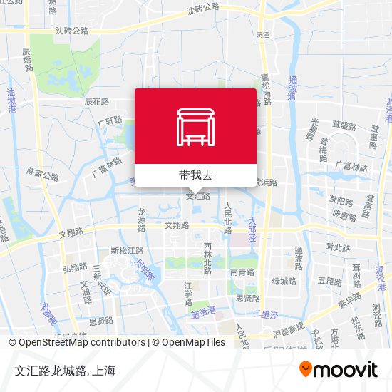文汇路龙城路地图