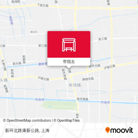 新环北路康新公路地图