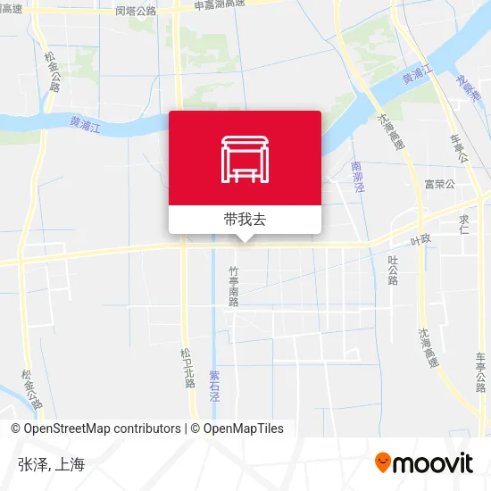 张泽地图