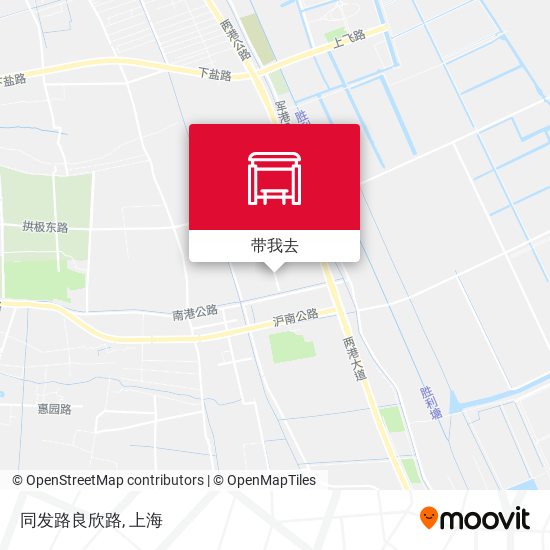 同发路良欣路地图