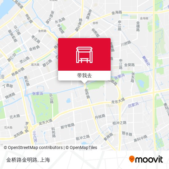 金桥路金明路地图
