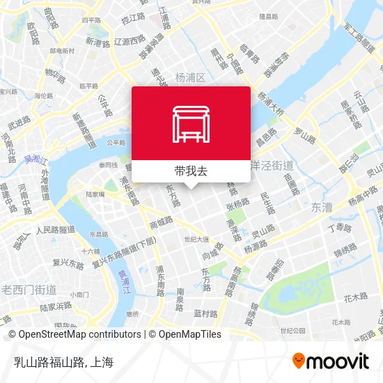 乳山路福山路地图