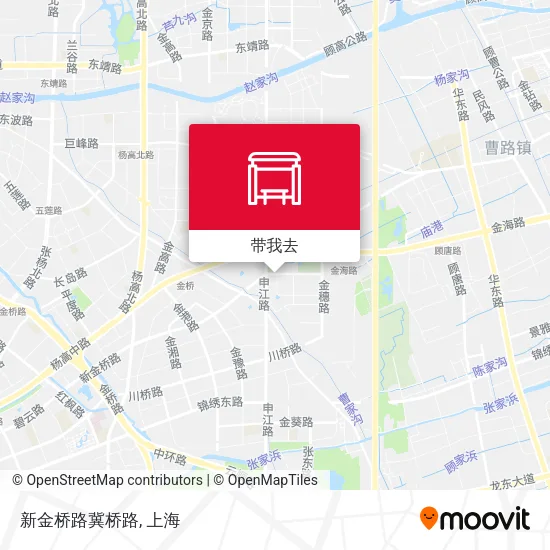 新金桥路冀桥路地图