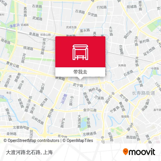 大渡河路北石路地图