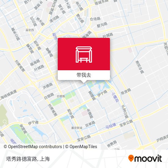塔秀路德富路地图