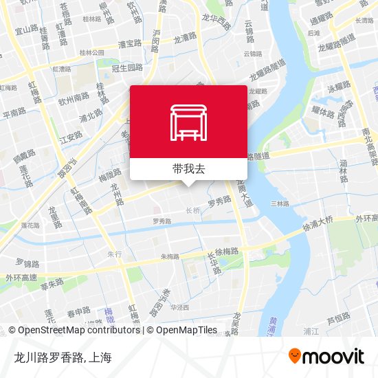 龙川路罗香路地图