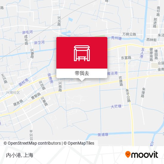 内小港地图