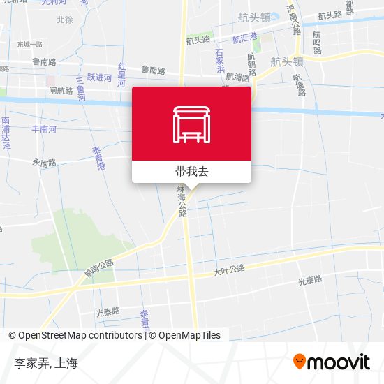 李家弄地图