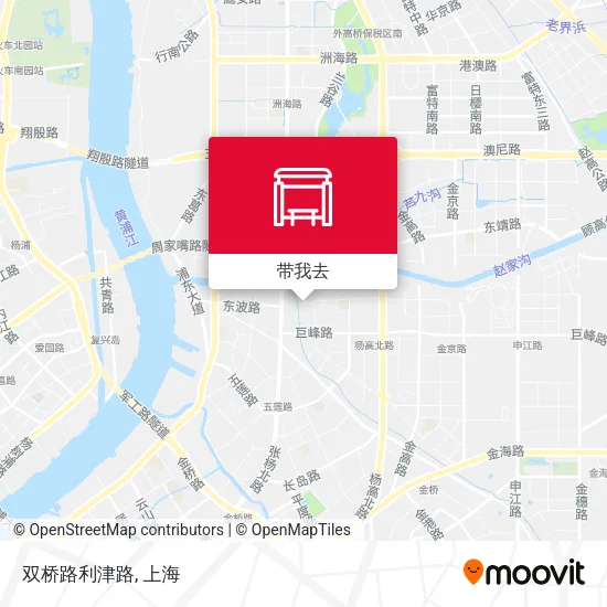 双桥路利津路地图