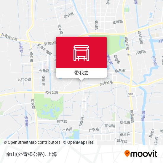 佘山(外青松公路)地图
