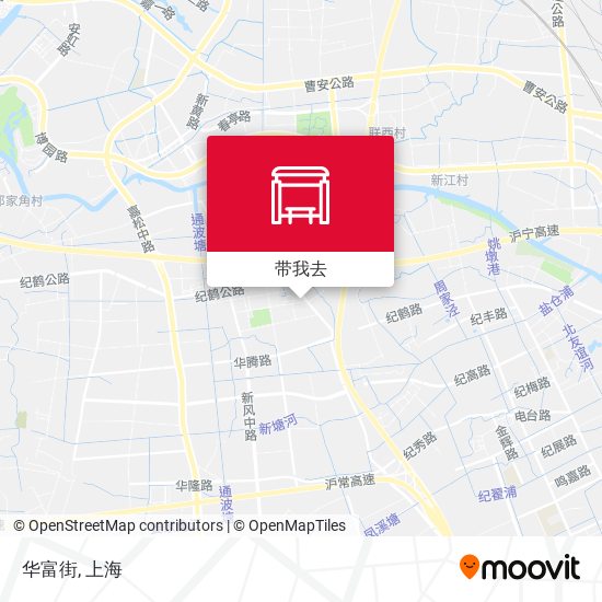 华富街地图