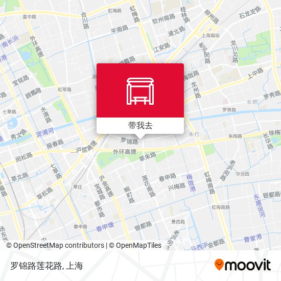 罗锦路莲花路地图